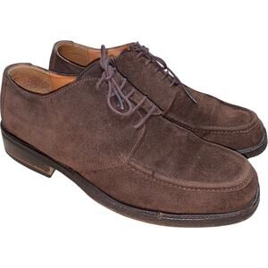 Russell & Bromley Brown Suede Lace Up Shoes     Size: EU 45 US 11.5